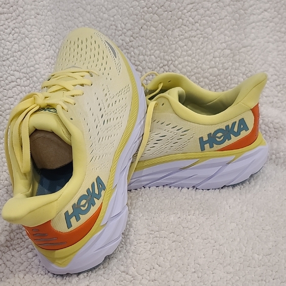 Hoka Yellow Running Shoes - Picture 1 of 5